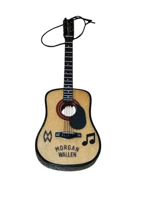 Morgan Wallen Custom Christmas Guitar Ornament Music Xmas 2025