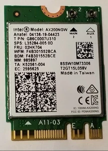 Intel AX200 Wi-Fi 7 Bluetooth - Picture 1 of 1