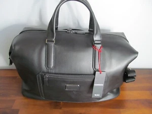 Tumi Executive Nelson genarbtes schwarzes Leder Handgepäck Reisetasche $ 875,00 - neu mit Etikett - Bild 1 von 14