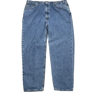 Jeans Levi's 550 Hombre 46W 33L ACT 42W Azul Relajado EE. UU. Algodón Denim Tiro Alto De Colección - Imagen 1 de 12