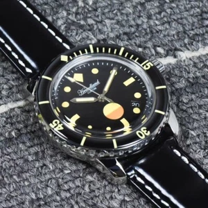 Reloj mecánico automático Hruodland clásico de buceo de vestir para hombre PT5000 - Imagen 1 de 18