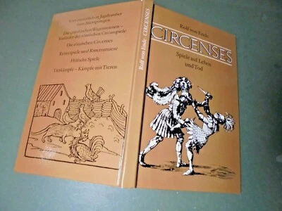 1984 buch CIRCENSES Spiele auf Leben und Tod ROLF VON ENDE Tierhetze ROM CIRCUS - Bild 1 von 2