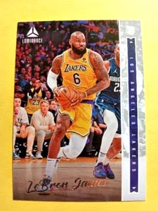 2021-22 Panini Chronicles Luminance #259 LeBron James - Picture 1 of 2