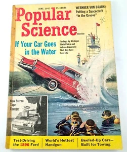 Popular Science Magazine Monthly Booklet June 1963 Vintage - Picture 1 of 10