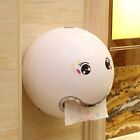 Smile Face Tissue Box ABS Plastic Roll Paper Holder  for Kitchen