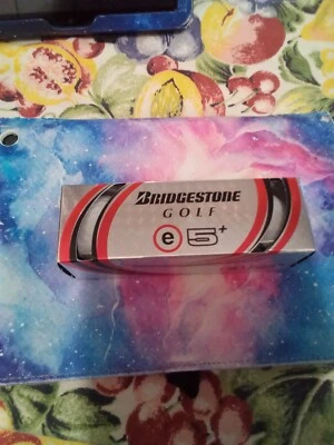 Caja de 3 pelotas de campo de golf Bridgestone e5+ núcleo energético de compresión deportiva Foto 1 de 3