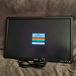 DELL E228WFPc LCD 22 Zoll 1680 x 1050 schwarz Monitor ohne Ständer mit Stromkabel!! - Bild 1 von 7