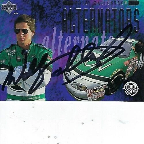 WALLY DALLENBACH SIGNED 1997 UPPERDECK RACE FOR THE CUP #138  - NASCAR - Image 1 of 1