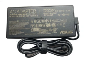 20V 6A 120W AC Adapter Charger For Asus Vivobook 16X OLED K3605VV-MX128W - Picture 1 of 6