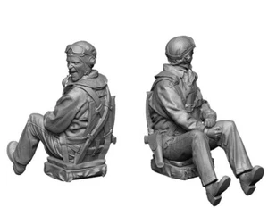 LEGEND PRODUCTION, LA7223, WW2 US Navy Pilot 2 (Engaged / 2 Heads), 1:72 - Imagen 1 de 4