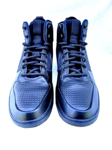 Nike Ebernon Mid Hombres Talla 8.5 Zapatos Negros Tenis AQ8754-001 Prendas para el torso altas - Imagen 1 de 8