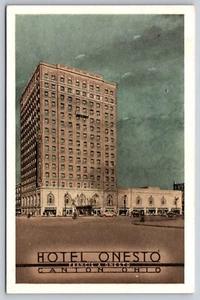 Postkarte Ohio Canton Hotel Onesto 6L - Bild 1 von 2
