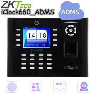 ZKteco Fingerprint Biometric Time attendance, Employer Clock Zk-iClock660_ADMS - Picture 1 of 9