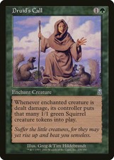 Druid's Call Odyssey PLD Green Uncommon MAGIC THE GATHERING MTG CARD ABUGames