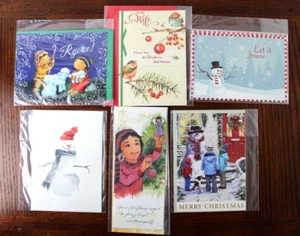 Christmas Holiday Greeting Cards w/ Envelopes 75 Different NEW UNUSED - Lot #7 - Picture 1 of 13