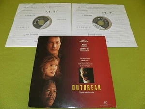 Dustin Hoffman - Outbreak - Laser Disc - Widescreen Extended 1995 USA Made EX - Picture 1 of 2
