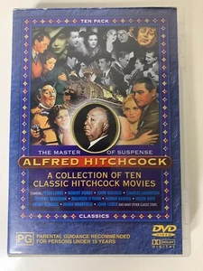 Alfred Hitchcock Presents A Collection of Ten Classic Hitchcock Movies DVD - Picture 1 of 4