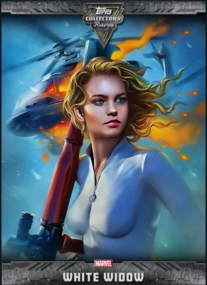 White Widow Collectors reserve Award - Topps Marvel Collect Digital card - Image 1 of 4
