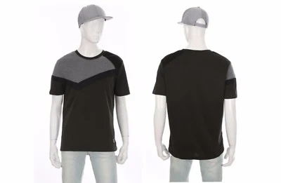 EDWIN Henus Mens Asymmetry Pattern Detailed Short Sleeve T-Shirt Top Size M NWT - Image 1 of 4