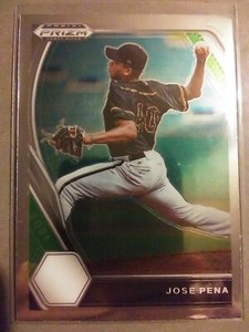 JOSE PENA 2021 Panini Prizm Draft Picks #PDP175 Philadelphia Phillies