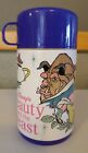 Vtg Disney Beauty and the Beast Aladdin Thermos Complete Very Good Condition