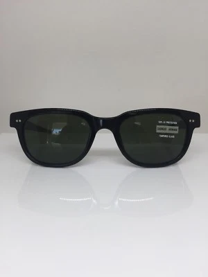 Vintage Giorgio Armani 376 Sunglasses GA 376-S C. 020 Shiny Black Made in Italy - Image 1 of 4