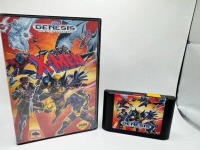 X-men (Sega Genesis, 1993) Authentic Cartridge Only  Tested And Works - Image 1 of 3