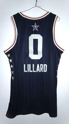 New Nike 2024 NBA All Star Game Damian Lillard Team East Milwaukee Bucks Jersey - Image 1 of 4