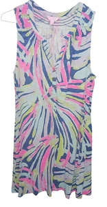 Lily Pulitzer Essie Sleeveless Shift Dress Women Size XL - Picture 1 of 4