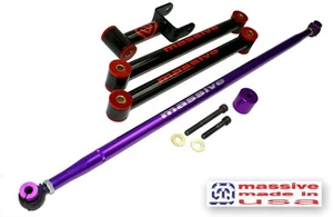 MSS Rear Kit Lower + Upper Control Arms + Adjustable Panhard 05+ Mustang S197 - Picture 1 of 7