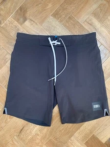 O’NEILL HYPERDRY MENS SHORTS SIZE 30 MID GREY SLATE SIZE SMALL 30” Waist RUN GYM - Picture 1 of 23