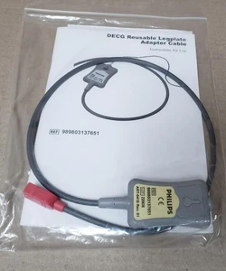 NEU PHILIPS 989803137651 DEKG WIEDERVERWENDBARES BEINPLATTENADAPTERKABEL 050-0422! M22 W - Bild 1 von 3