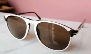 Persol 6649 S-M Polarized Sunglasses - Made In Italy - White & Tortoise - 1097AN - Picture 1 of 10