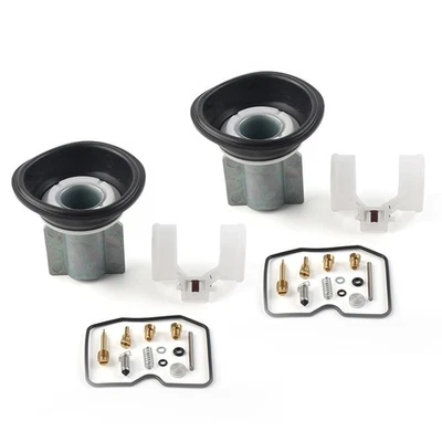 Kit de reparación de carburador diafragma de émbolo para Kawasaki EX500 GPZ500 Ninja 500R Foto 1 de 4