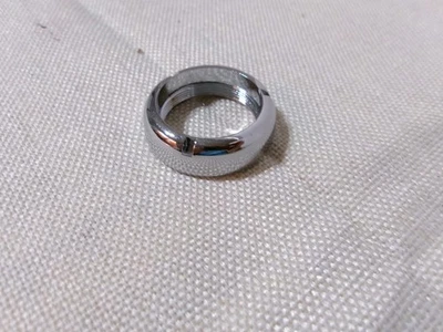 C-1 CORVETTE 1955-1957  IGNITION SWITCH NUT/BEZEL NEW - Image 1 of 2