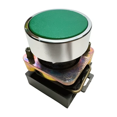 Botón momentáneo Advance Controls 22 mm verde al ras **Envío gratuito** Foto 1 de 4