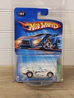 2005 Hot Wheels 123 Treasure Hunt 1958 Corvette #3 W/ Protector Blue Flames - Image 1 of 4