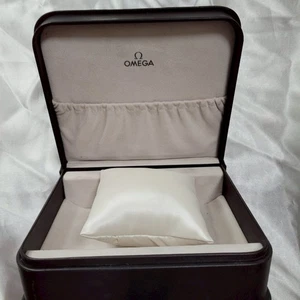 Genuine Vintage Omega Watch Box Seamaster Speedmaster Black Box New Case - Picture 1 of 24