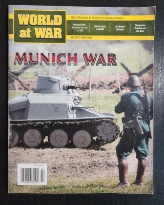 WORLD AT WAR MAGAZINE #74 MUNICH WAR WORLD WAR II STRATEGY OCT 2020 NO GAMES VF Foto 1 de 4