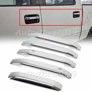 For Ford F-150 F150 2004-2014 Chrome 4 Door Handle + Tailgate Handle Covers Set - Picture 1 of 13