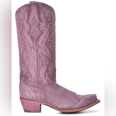 NWT Corral Women's Embroidered Western Boots - Snip Toe Pink Size 7 - Image 1 of 4