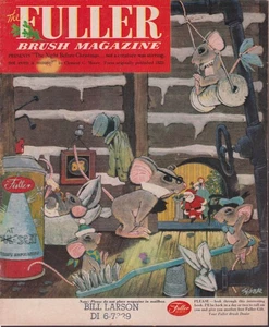FULLER BRUSH Magazine catalog 1961 Twas the Night Before Chsitmas mice - Picture 1 of 1