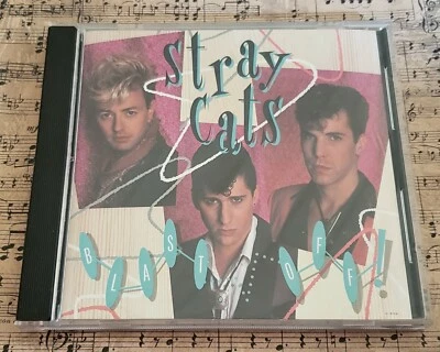 Stray Cats - Blast Off! CD 1989 Pre-Owned Very Good Condition Brian Setzer - Image 1 of 4