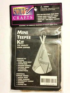 Kit Oficial Boy Scouts of America MINI Gamuza Tipi Artesanía 1996 BSA Nuevo Precintado - Imagen 1 de 5