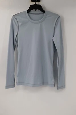 James Perse pullover Womens 2 Blue Long Sleeve crew Neck Polyester stretch shirt - Image 1 of 4