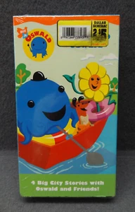 NEW Nick Jr Oswald On-The-Go Big City 2003 4-Episode Sealed VHS Cassette Tape - Picture 1 of 13