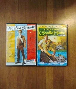 NAPOLEON DYNAMITE & THE CROCODILE HUNTER COLLISON COURSE 2-DVD Bundle Used - Picture 1 of 2