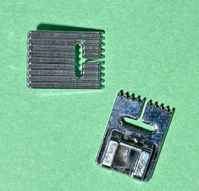 Janome New Home Sewing Machines 9 Groove Pintuck 7mm Snap-On Foot That Fits Many - Image 1 of 4