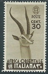 1938 AFRICA ORIENTALE ITALIANA SOGGETTI VARI 30 CENT MH * - RA9-9 - Picture 1 of 1