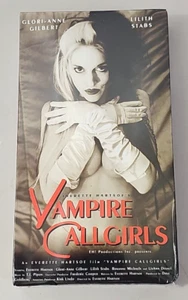 Vampire Call Girls VHS Tape ~ Horror Glori-Anne Gilbert & Lilith Stabs ~ SEALED - Picture 1 of 8